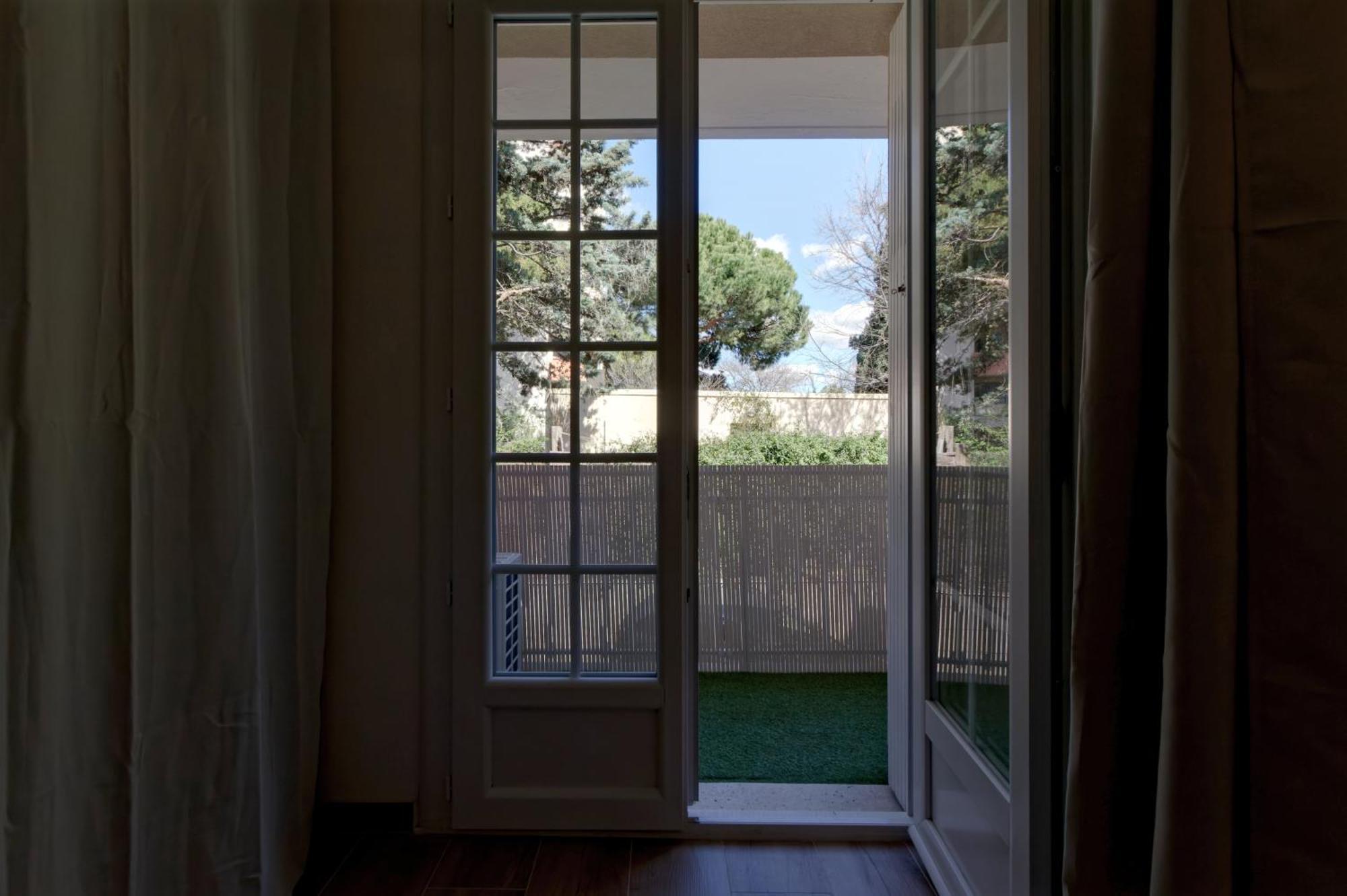 016- T2 Tropisme, Appart 1 Chambre,Clim,Wifi,Parking Montpellier Esterno foto