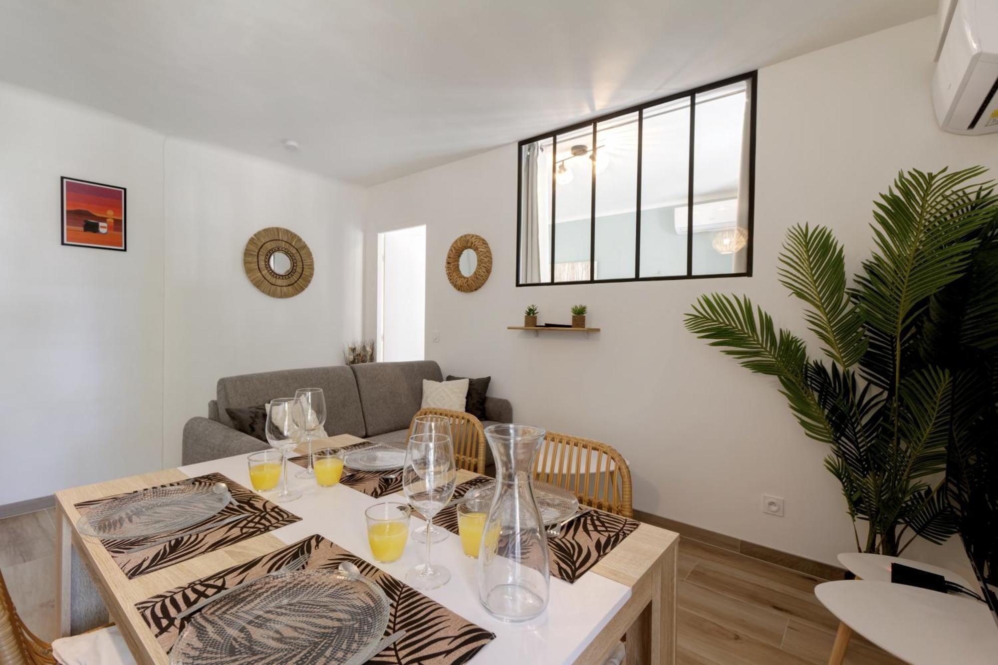 016- T2 Tropisme, Appart 1 Chambre,Clim,Wifi,Parking Montpellier Esterno foto