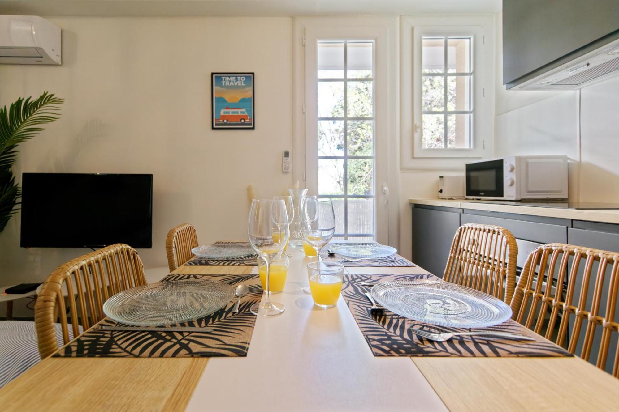 016- T2 Tropisme, Appart 1 Chambre,Clim,Wifi,Parking Montpellier Esterno foto