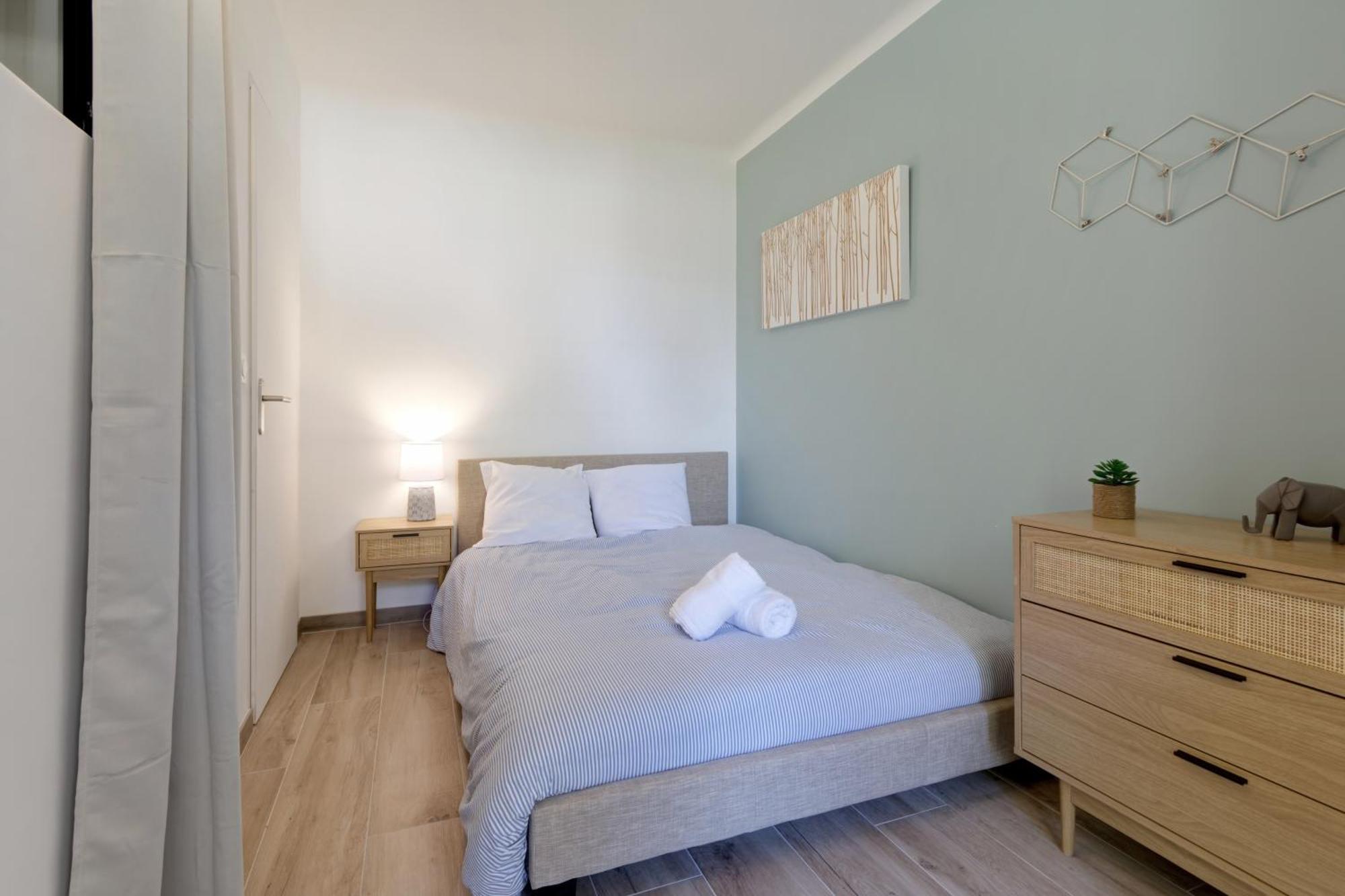 016- T2 Tropisme, Appart 1 Chambre,Clim,Wifi,Parking Montpellier Esterno foto