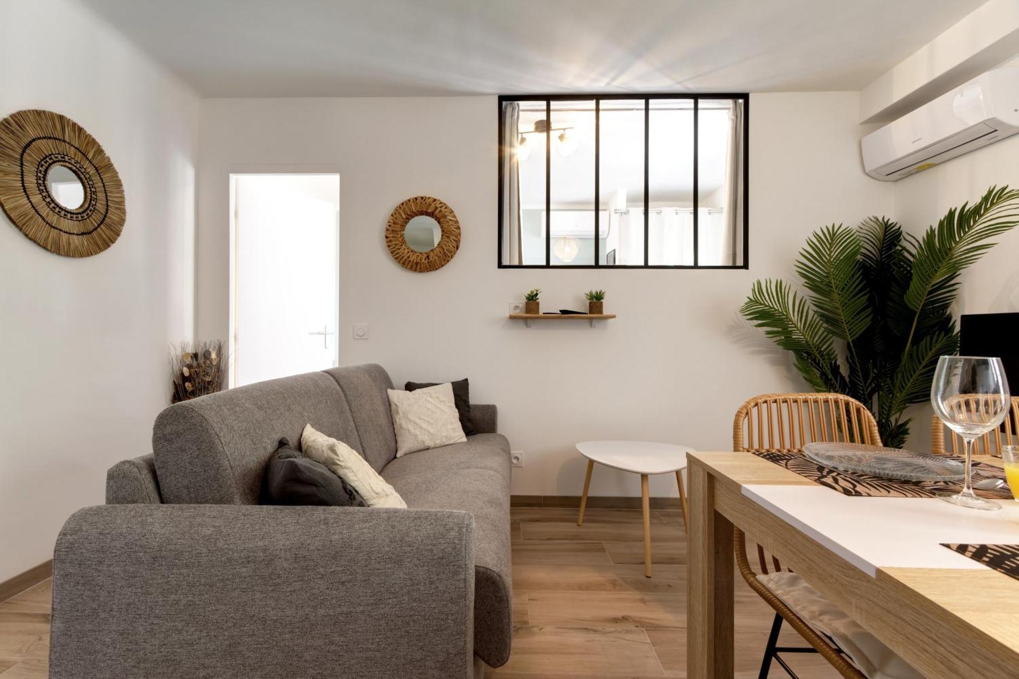 016- T2 Tropisme, Appart 1 Chambre,Clim,Wifi,Parking Montpellier Esterno foto